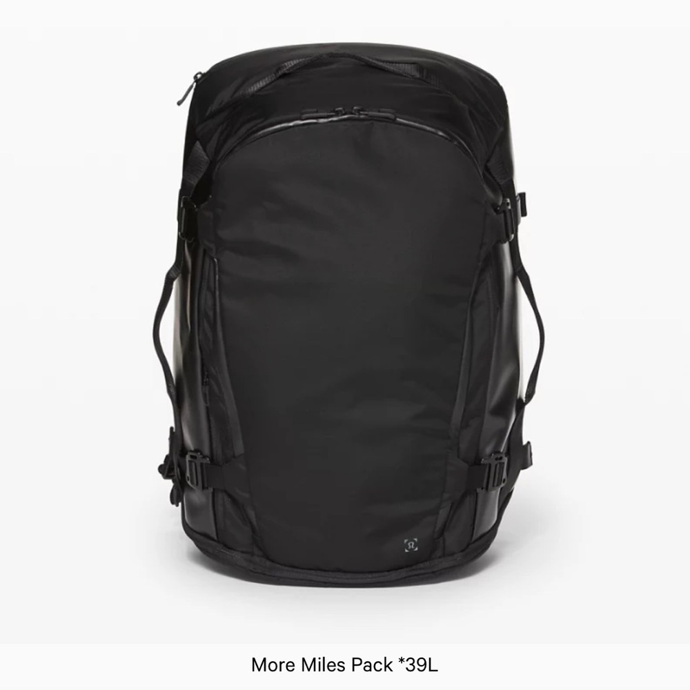 Lululemon More Miles Pack Black NWT